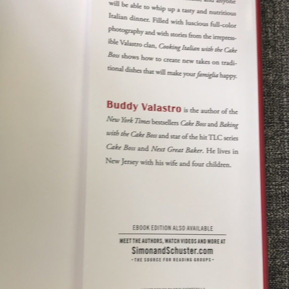 Cooking Italian with the Cake Boss Cookbook Buddy Valastro. - Picture 12 of 16